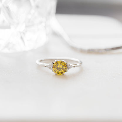 Canary Yellow Ring