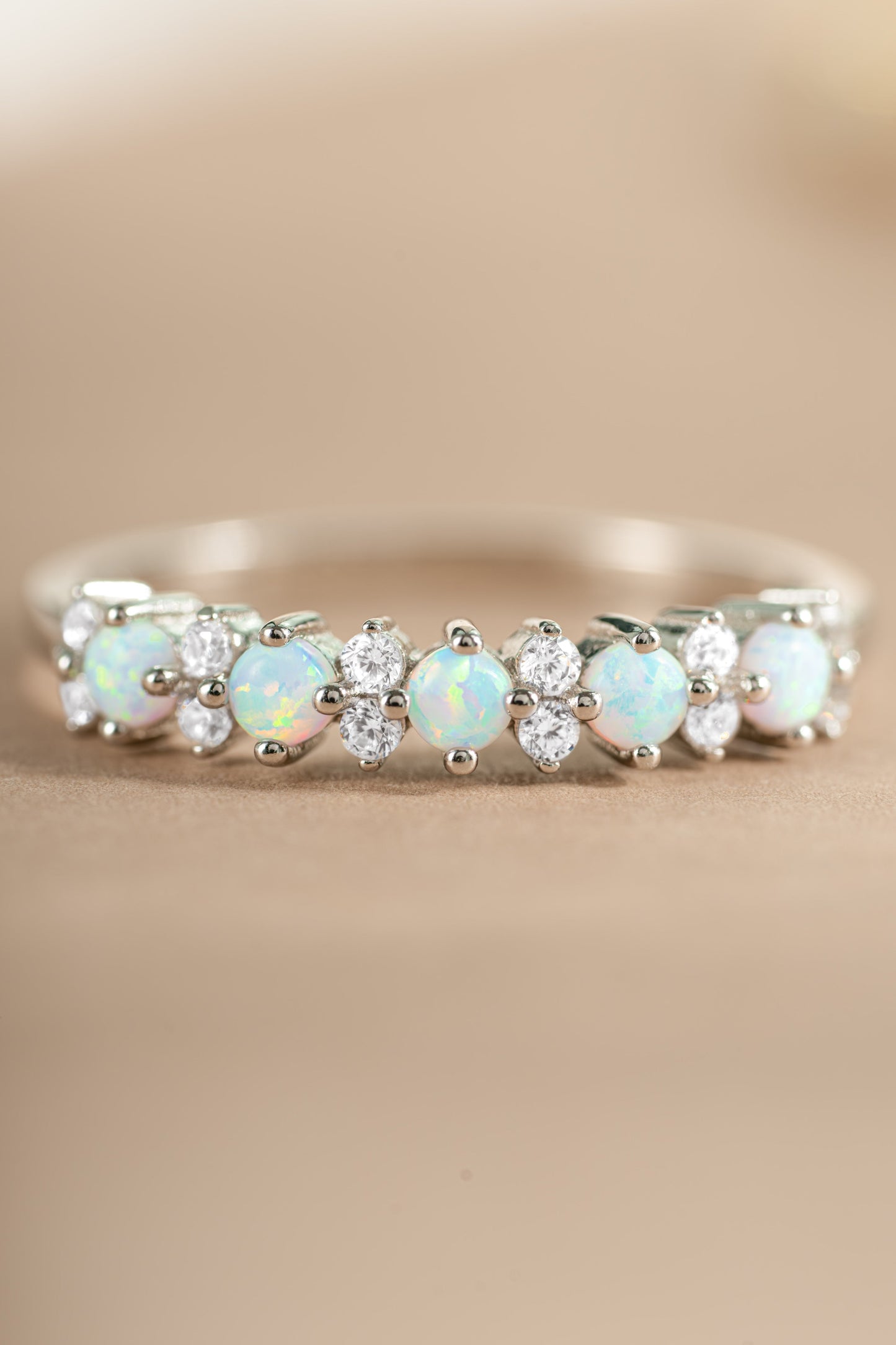 Opal Stephanie Stacking Ring