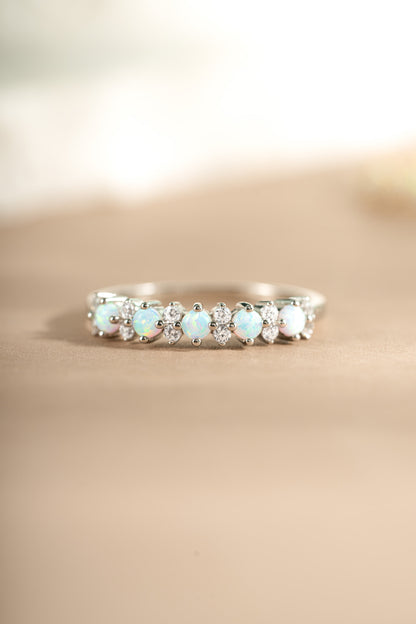 Opal Stephanie Stacking Ring