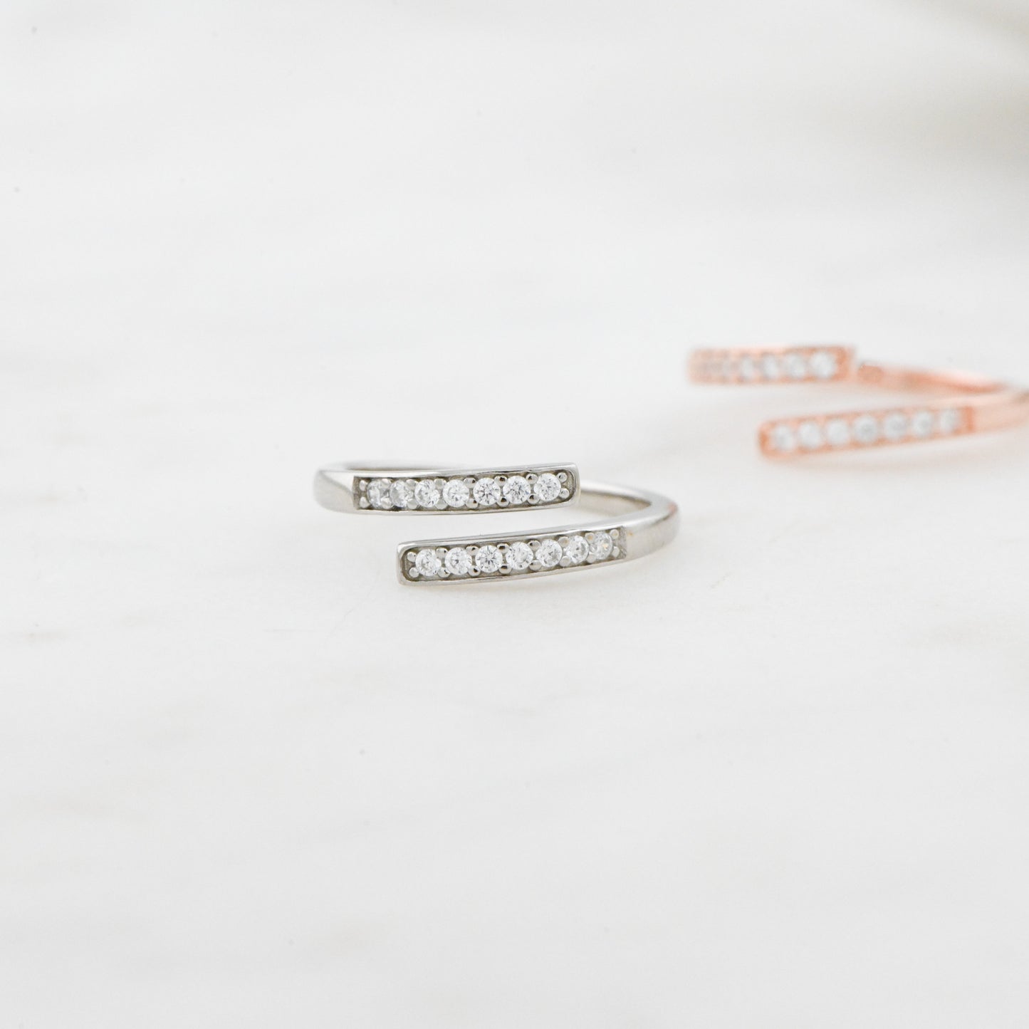 Spiral Studded Ring