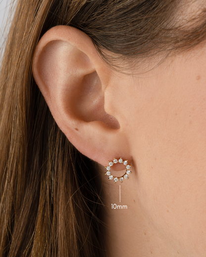 10mm Sunburst Studs
