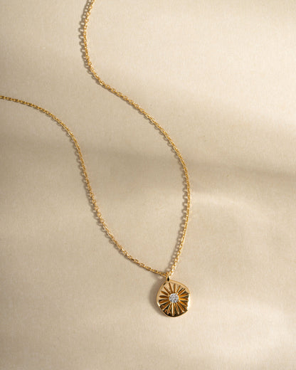 Sunburst Medallion Necklace