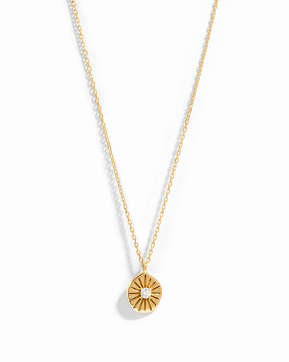 Sunburst Medallion Necklace