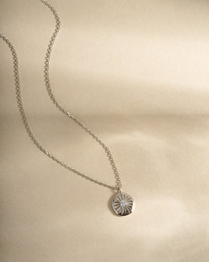 Sunburst Medallion Necklace