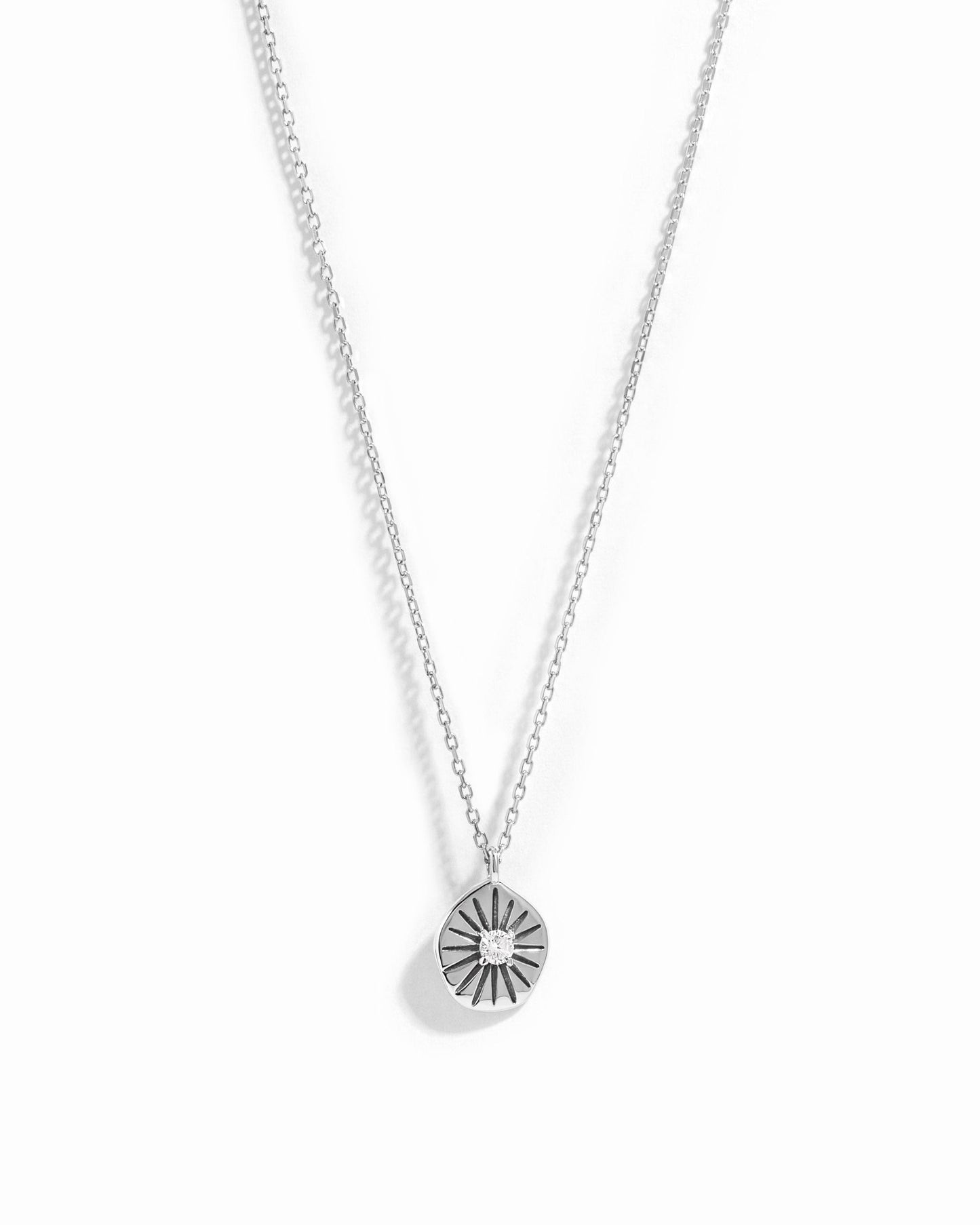 Sunburst Medallion Necklace
