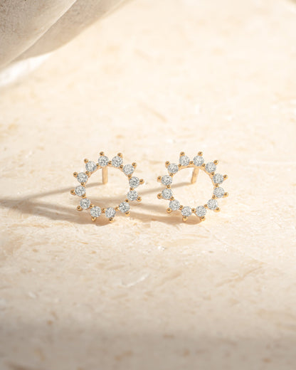 10mm Sunburst Studs