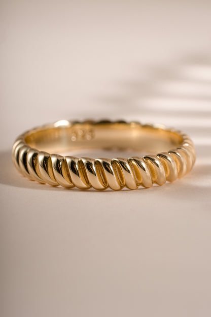 Textured Stacking Ring