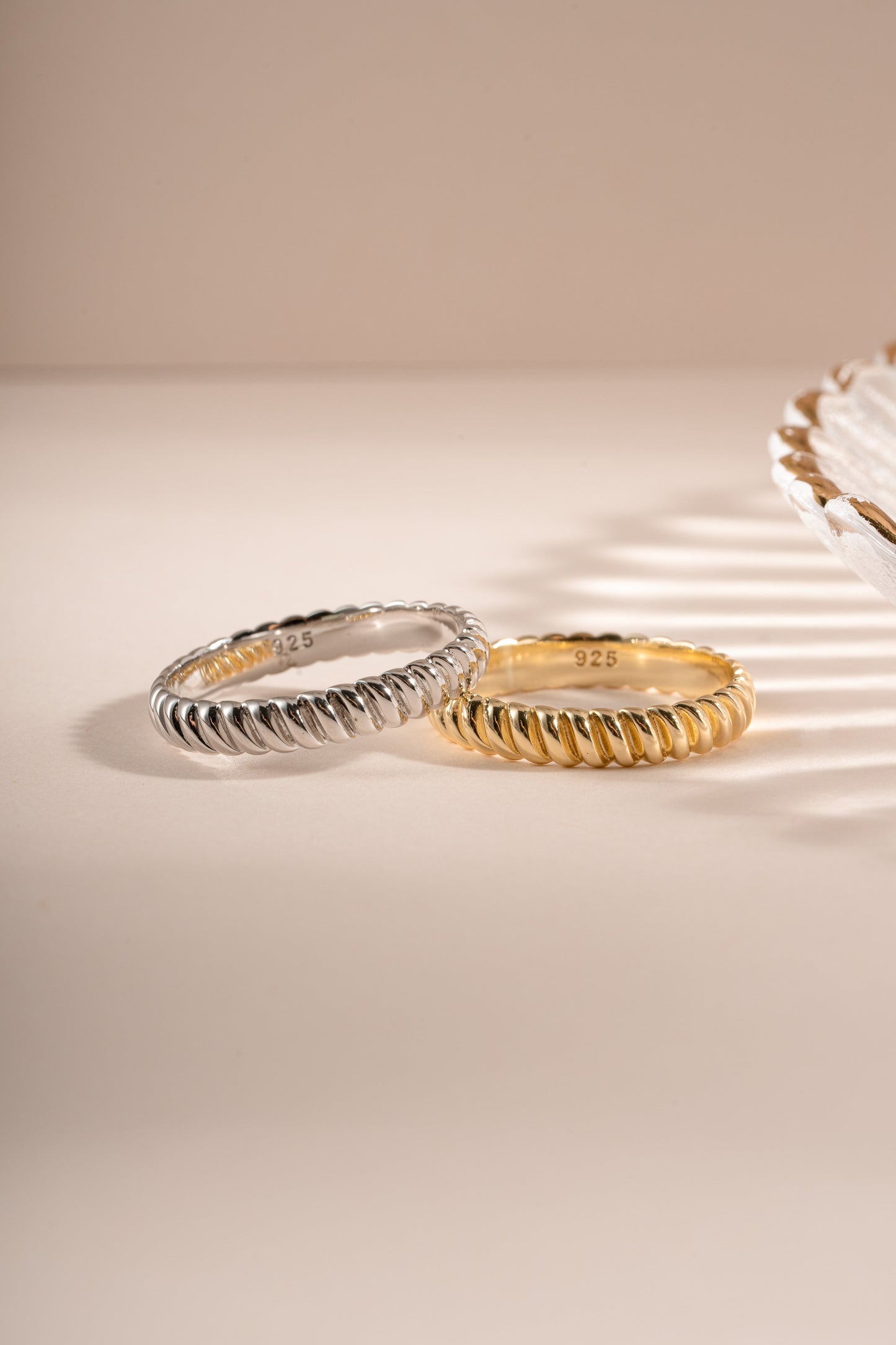 Textured Stacking Ring