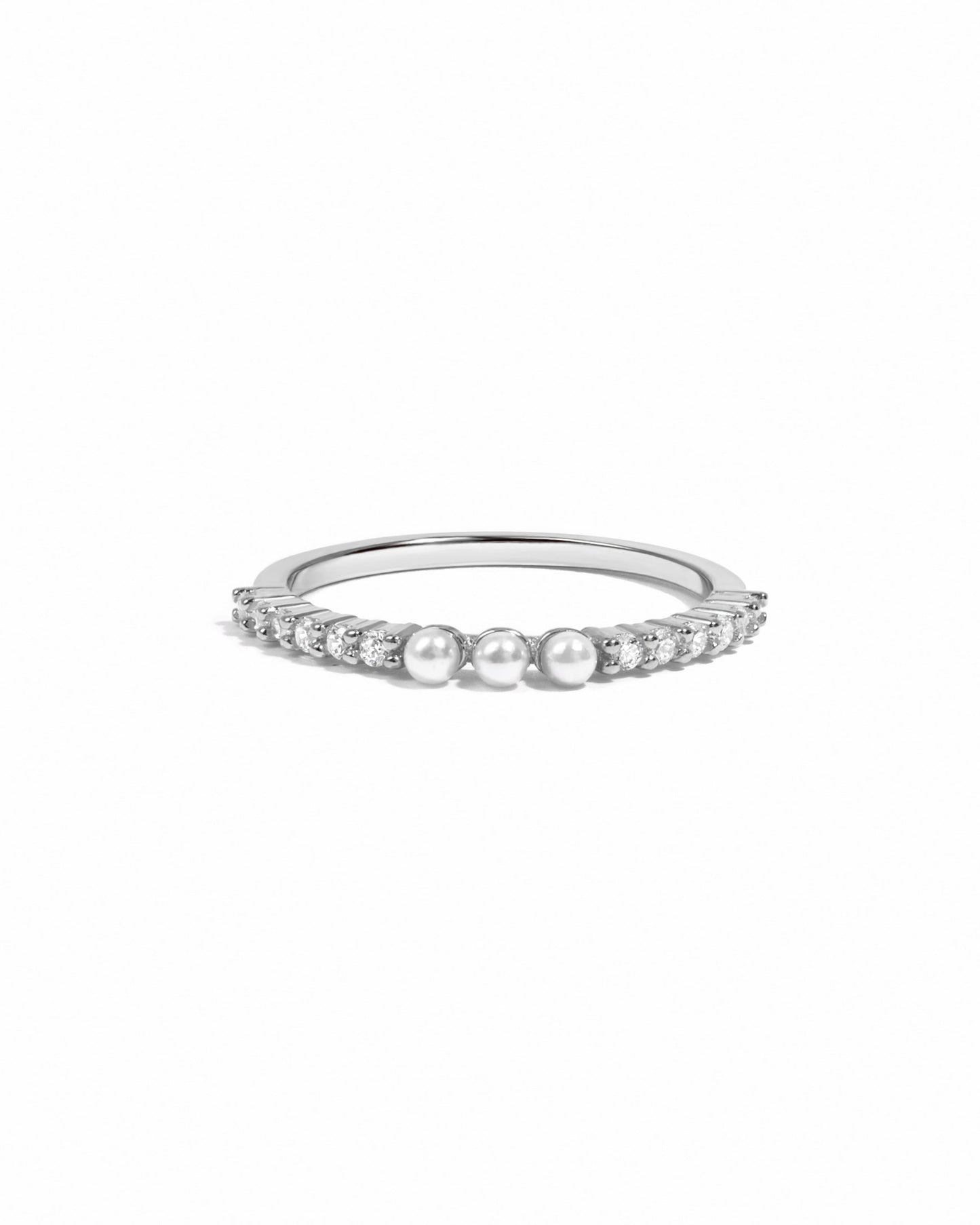 Three Pearl Ring