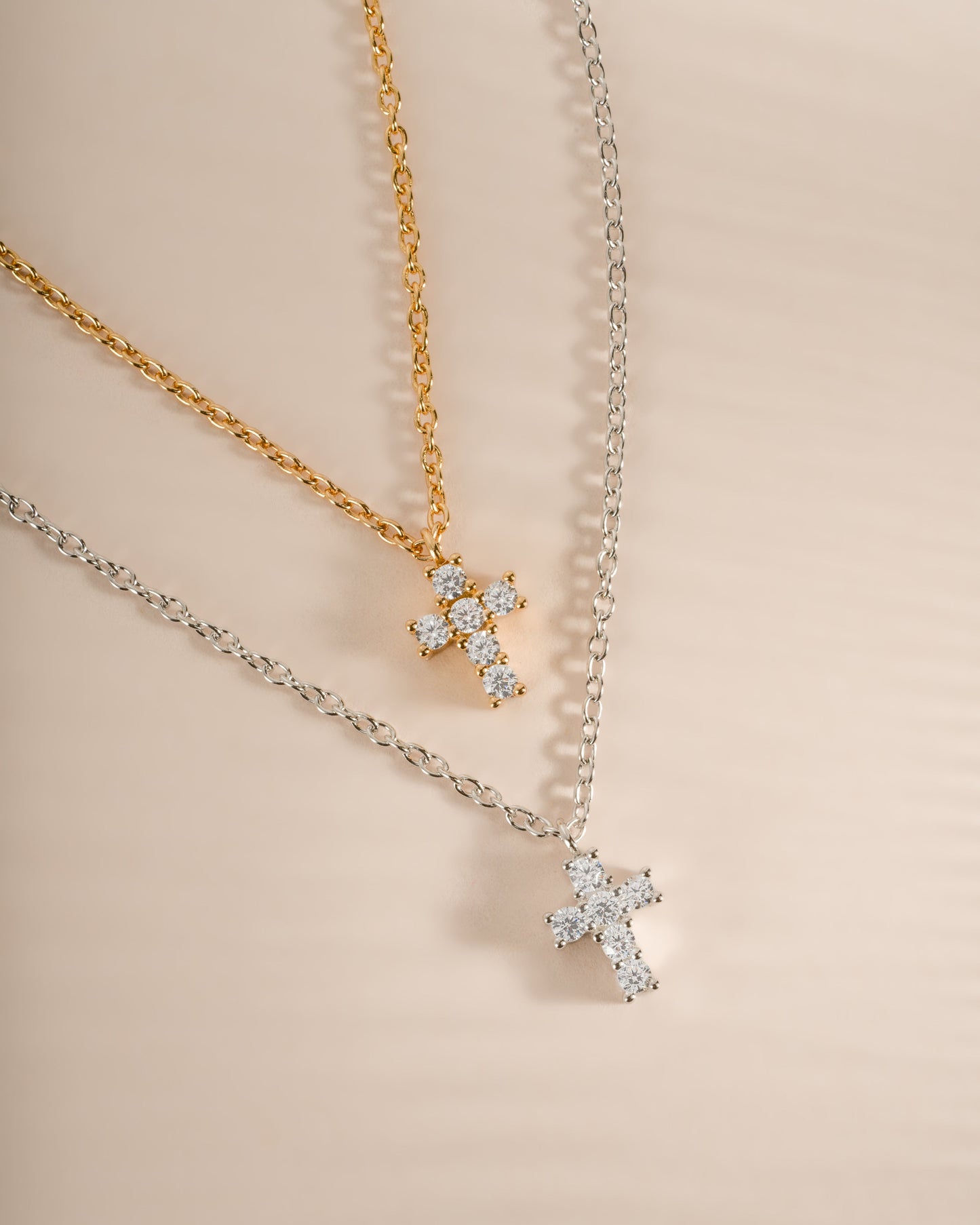 Tiny Cross Necklace