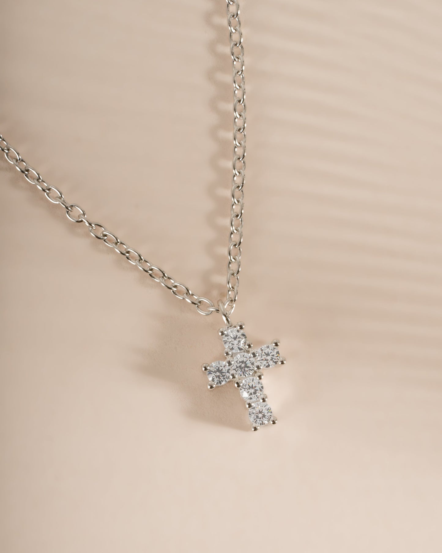 Tiny Cross Necklace