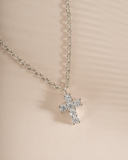 Tiny Cross Necklace