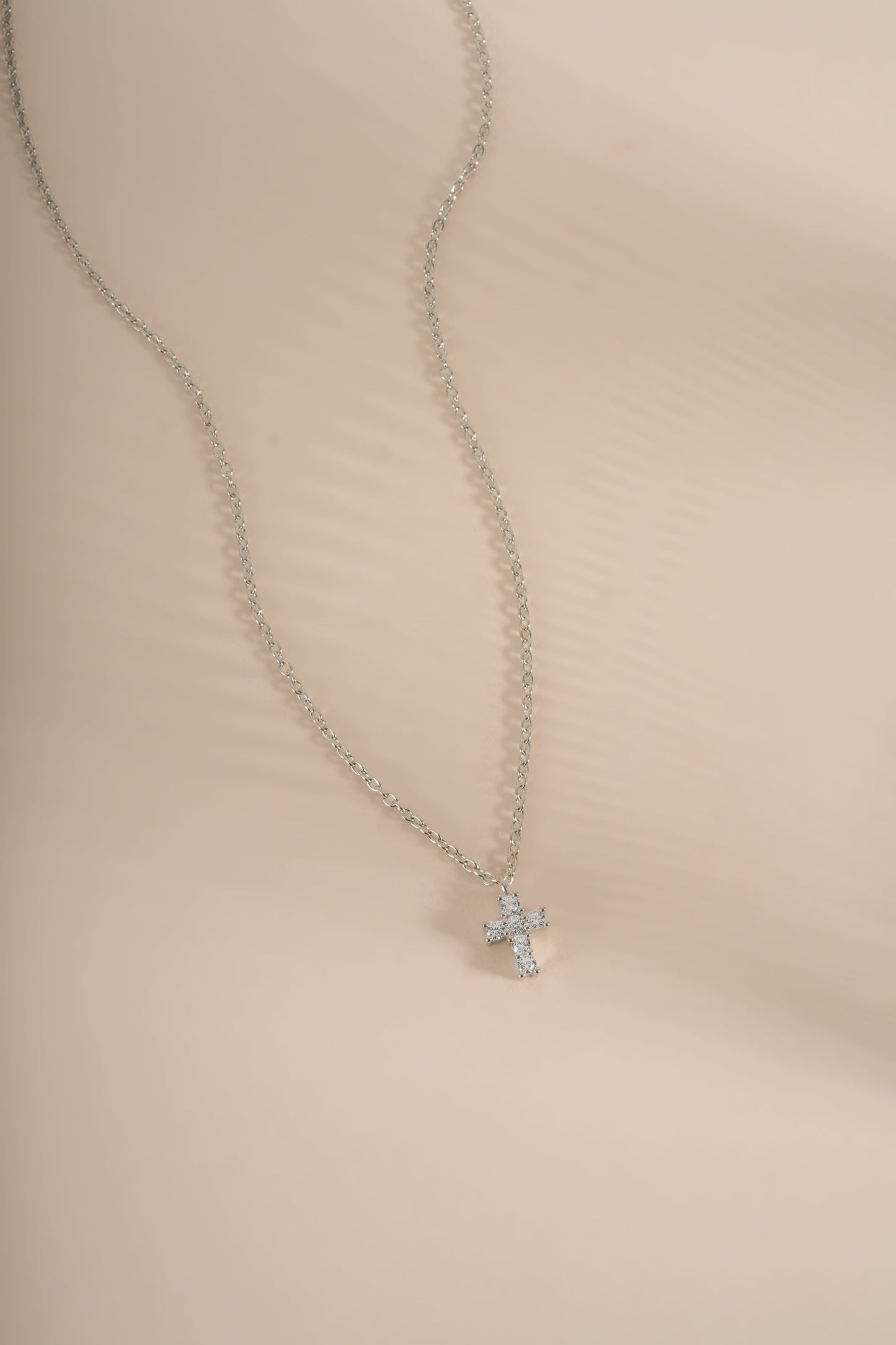 Tiny Cross Necklace