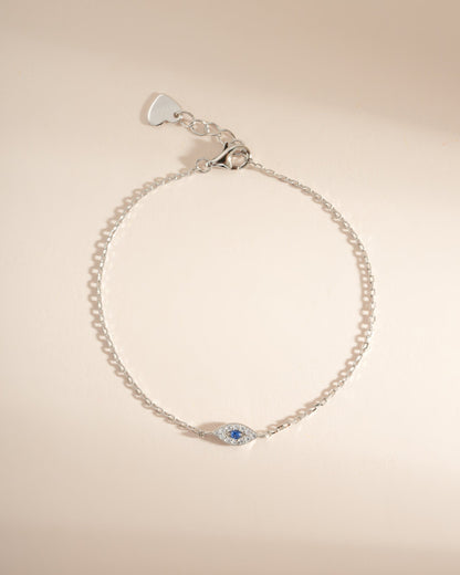 Tiny Evil Eye Bracelet