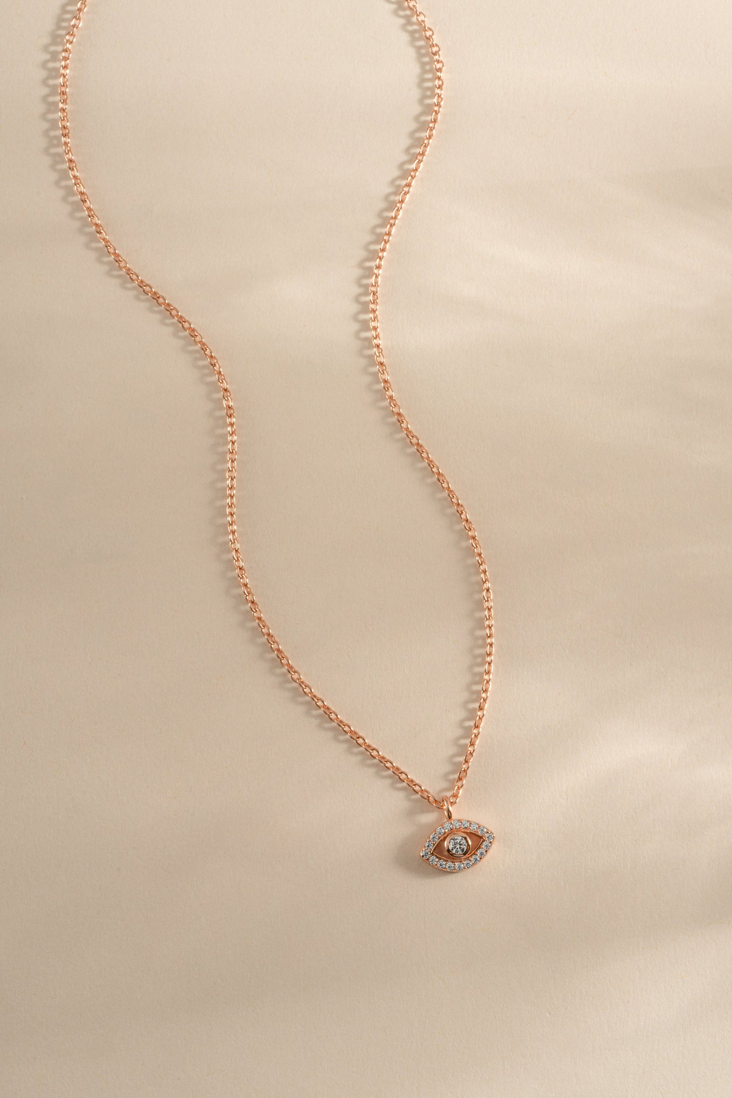 Tiny Evil Eye Necklace