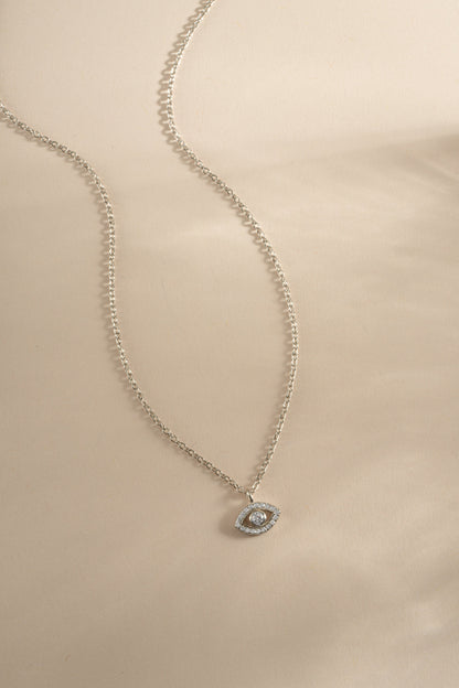 Tiny Evil Eye Necklace